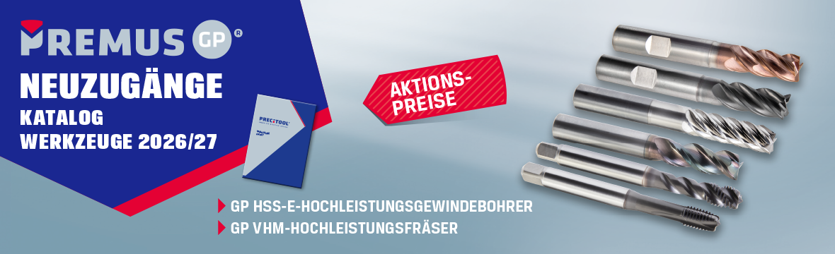 PREMUS GP, Bohrer, Fräser, Aktionspreis