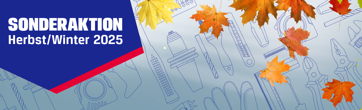 Herbst/Winteraktion, Messwerkzeuge, Bohrer, Fräser